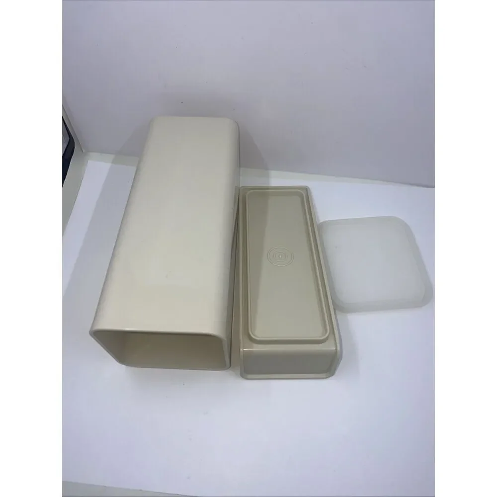 Tupperware Cheese Butter Keeper # 1827-6 Holder 3 piece Small 7